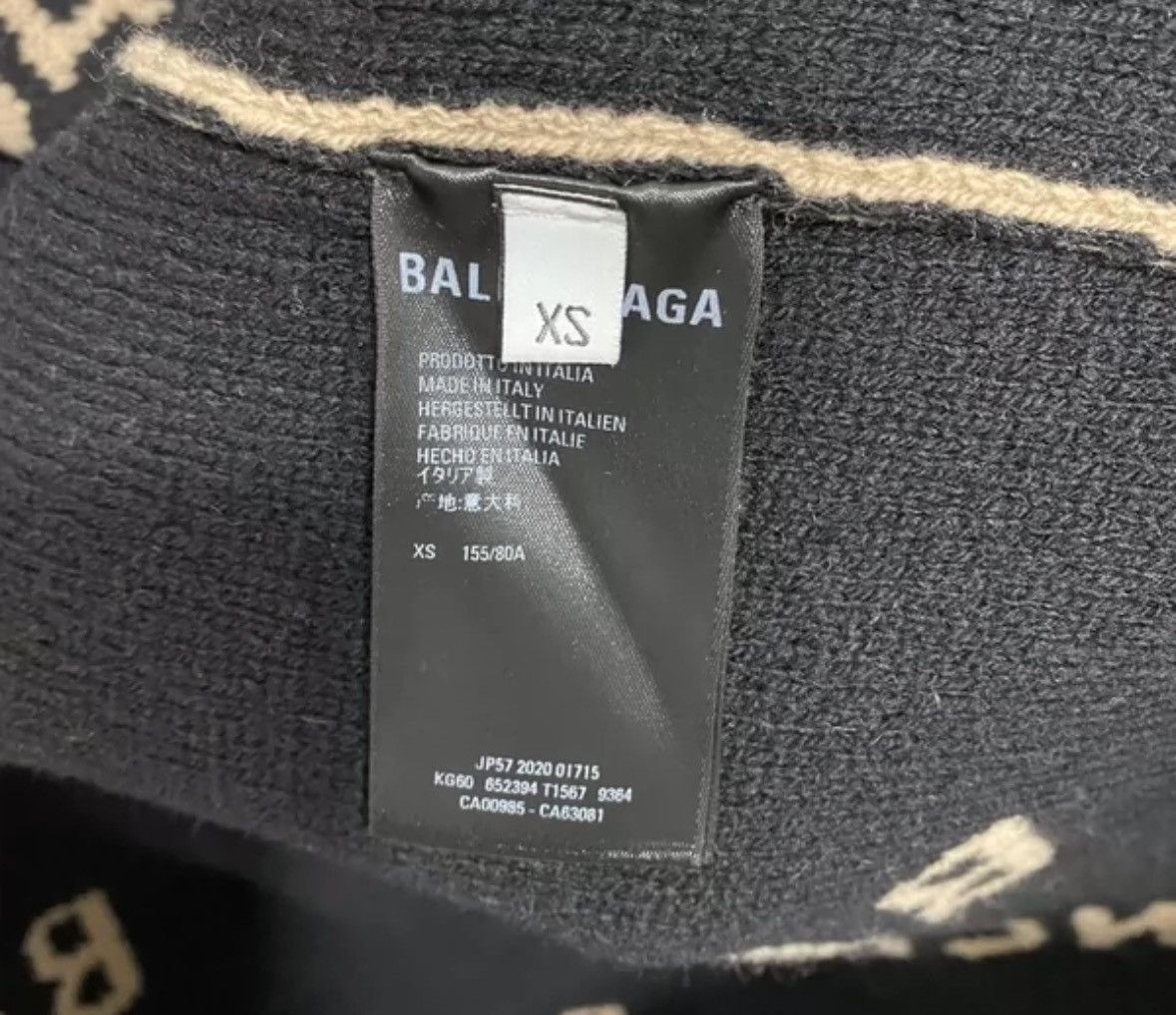 Balenciaga Balenciaga sweater 2412-Nextarrow Size US XS / EU 42 / 0 - 5 Thumbnail