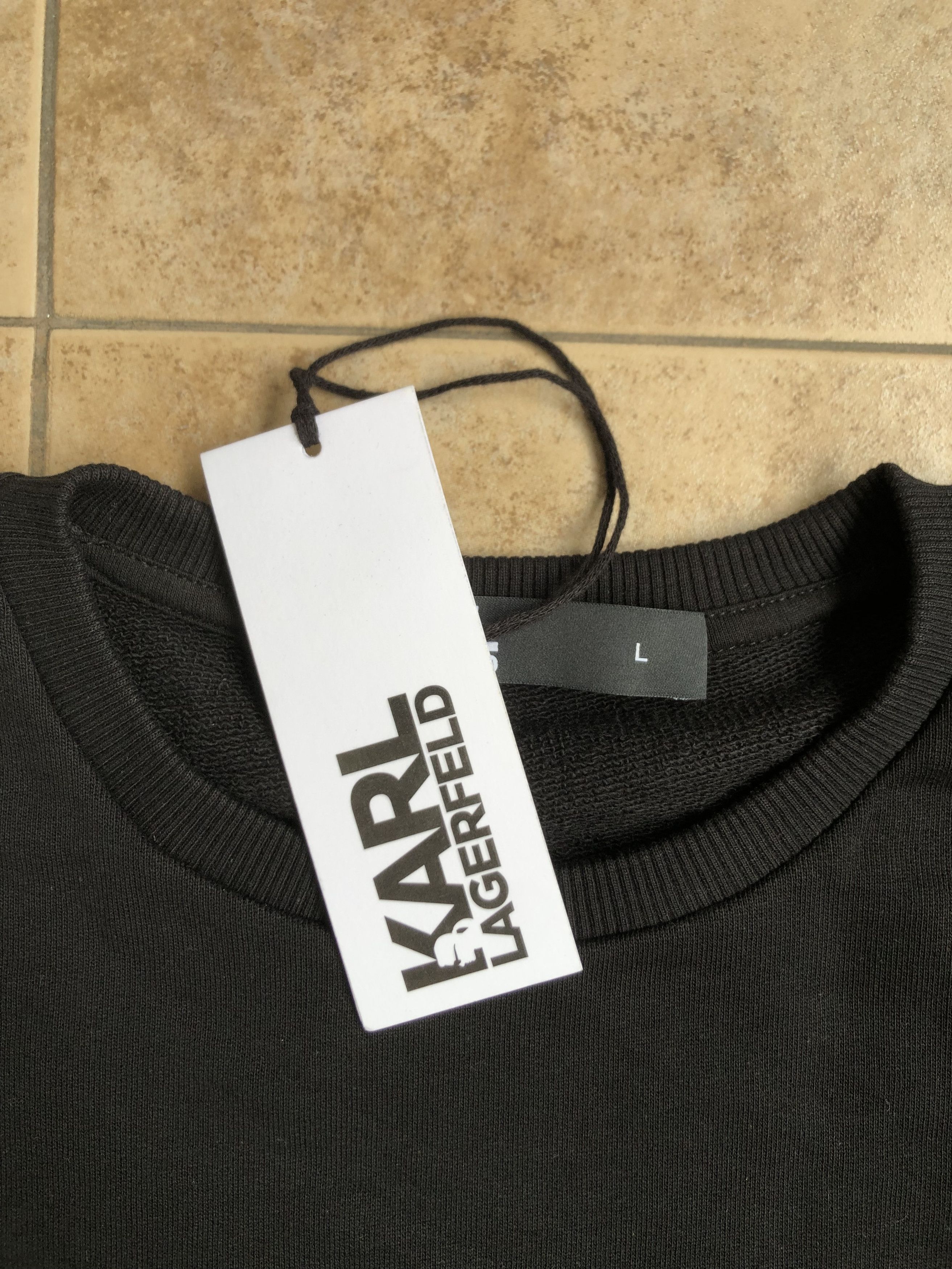 Karl Lagerfeld Karl Lagerfeld Big Logo Sweatshirt L Size US L / EU 52-54 / 3 - 7 Thumbnail