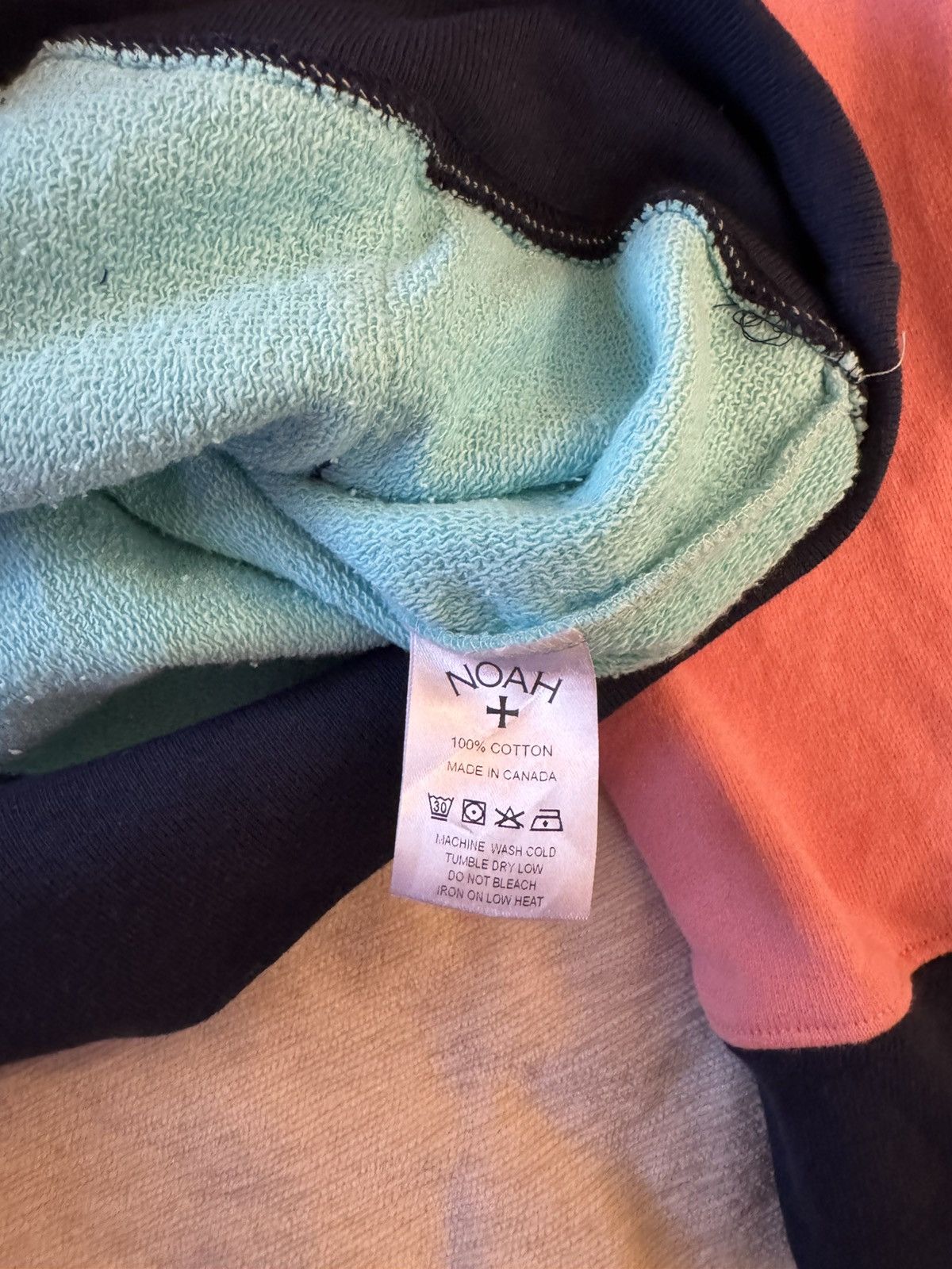 Noah Noah Tri-Color Hoody size M Size US M / EU 48-50 / 2 - 3 Thumbnail