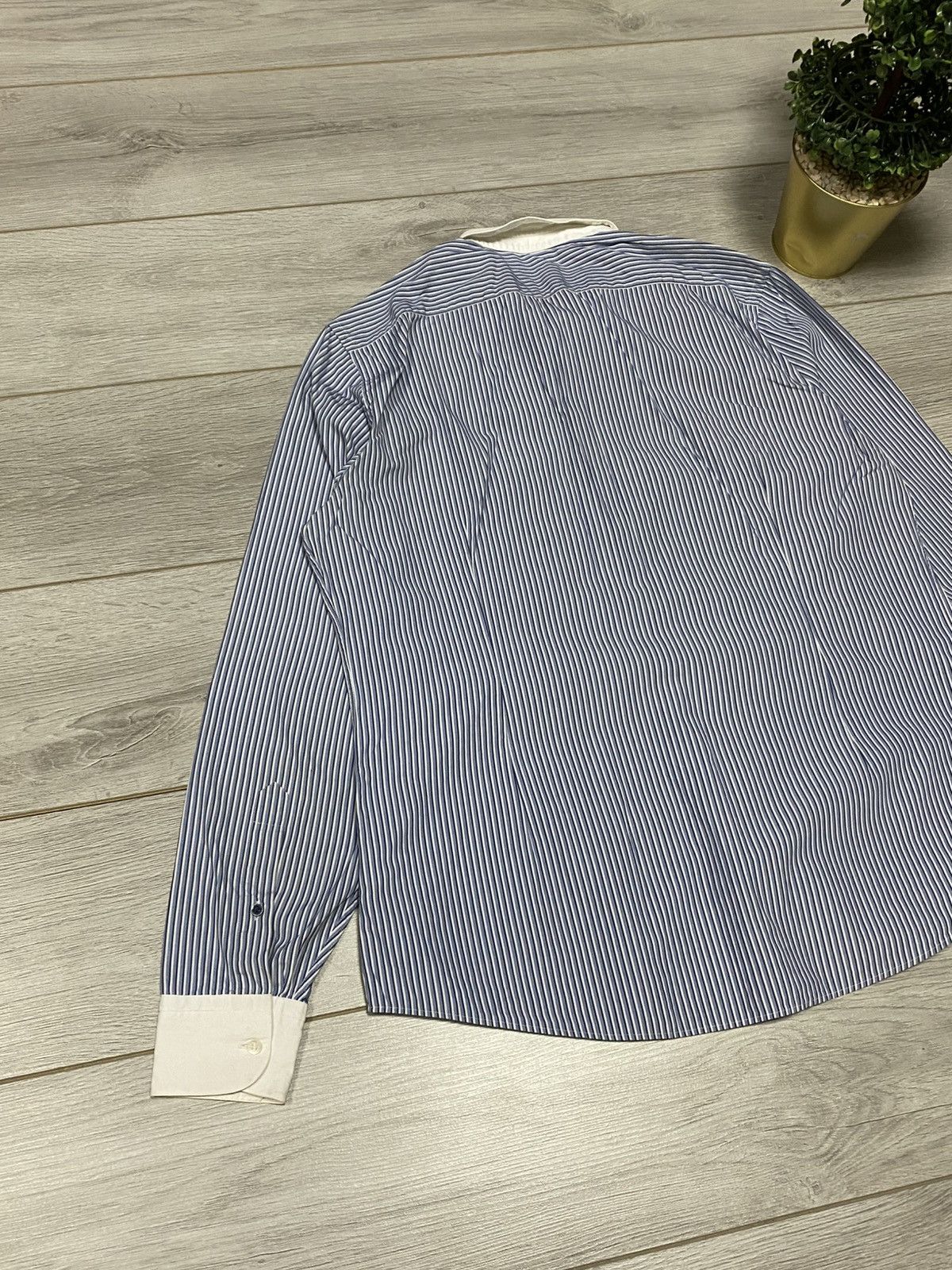 Gucci Gucci stripped shirt rare buttons Size US M / EU 48-50 / 2 - 9 Thumbnail