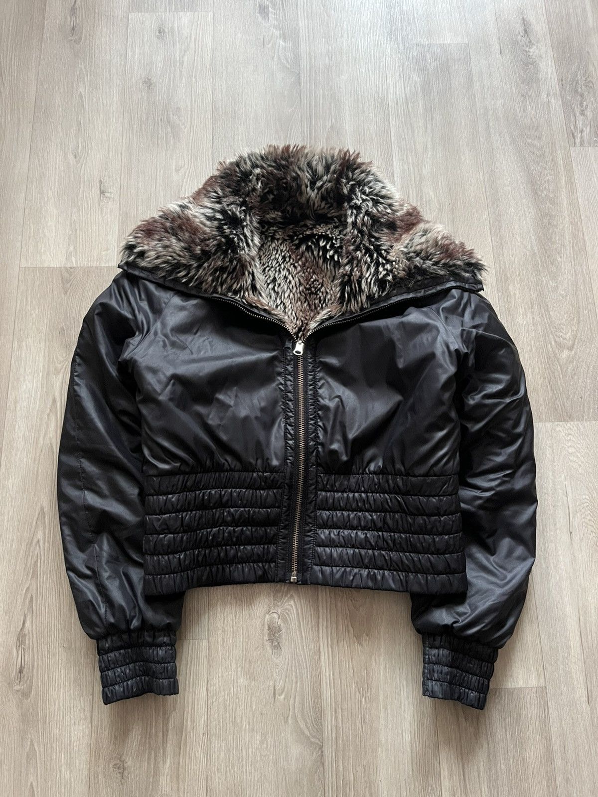 Le Grande Bleu (L.G.B.) Vintage Two Side Fur Jacket Hysteric Glamour I6W9 Style Size M / US 6-8 / IT 42-44 - 1 Thumbnail