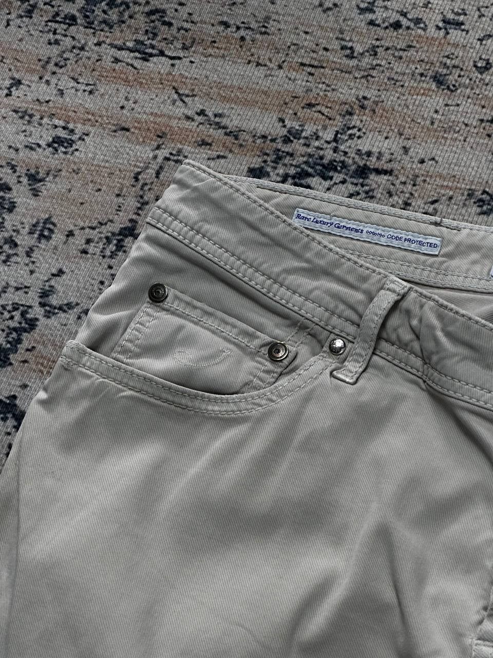 Jacob Cohen Luxury Jacob Cohen Beige Chino Pants Rare Retro Size US 35 - 4 Thumbnail