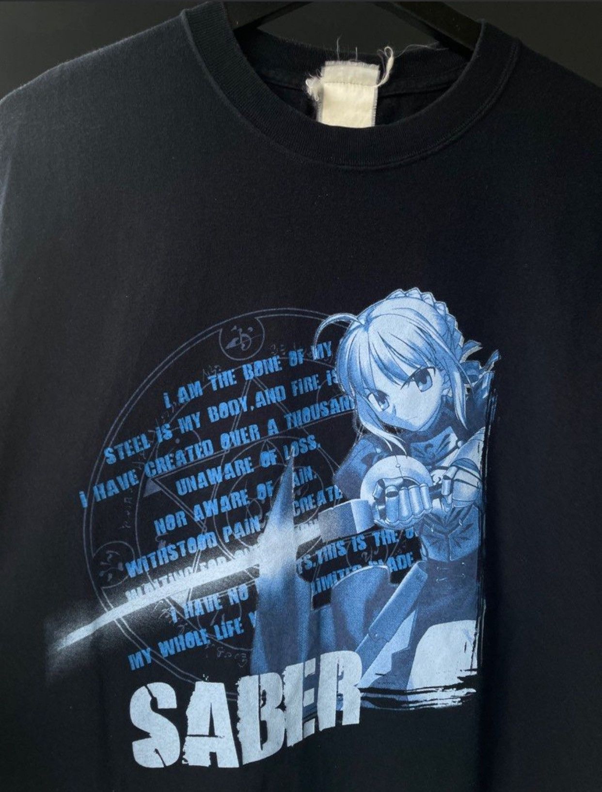 Anime Vtg Y2k Anime Fate Saber Anime Size US L / EU 52-54 / 3 - 2 Thumbnail