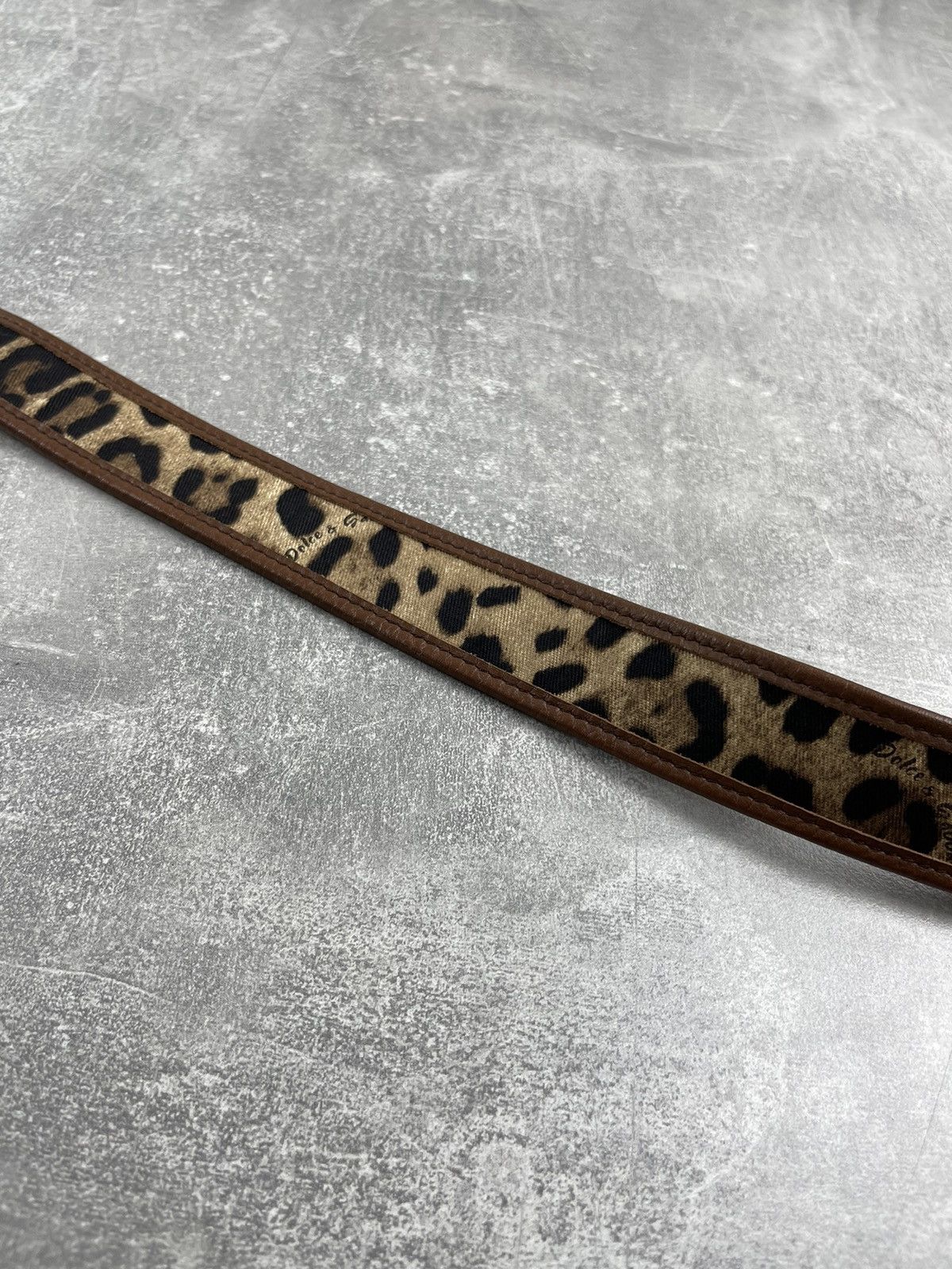Dolce & Gabbana Dolce Gabbana Leopard Brown Leather Luxury Celebrity Logo Size ONE SIZE - 5 Thumbnail