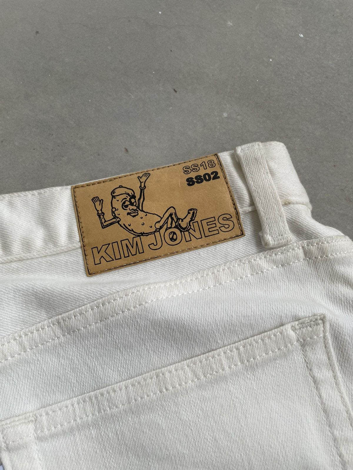 GU × Kim Jones GU X KIM JONES WHITE DENIM PANT Size US 30 / EU 46 - 8 Thumbnail