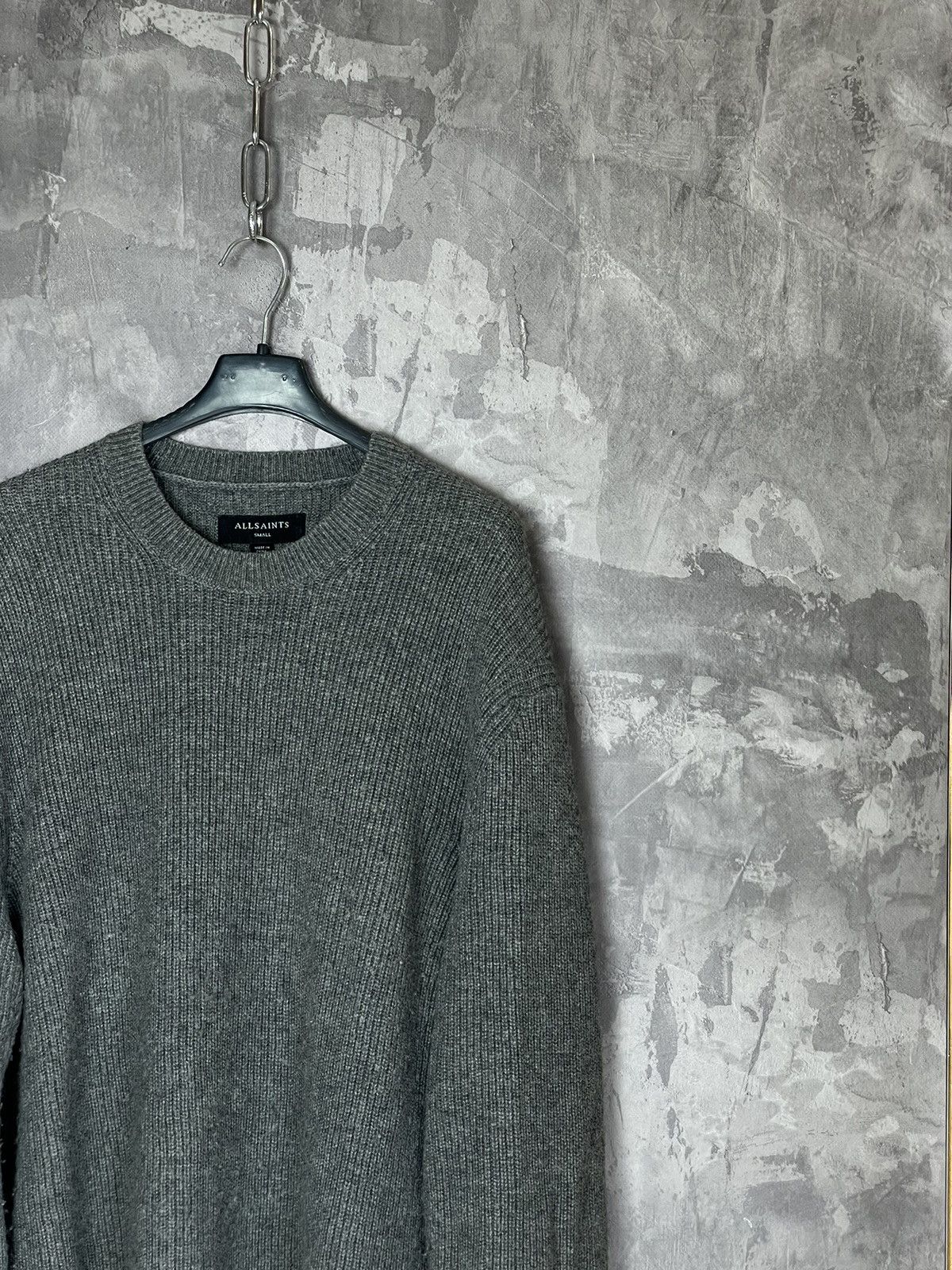 Allsaints Allsaints heavyweight knit fisherman japan style sweater Y2K Size US S / EU 44-46 / 1 - 4 Thumbnail