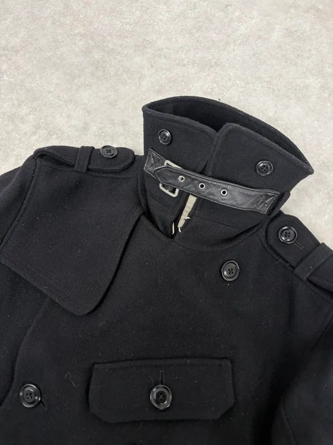 Diesel 2000s Diesel Black Caban Buttoned Jacket Size US M / EU 48-50 / 2 - 4 Thumbnail