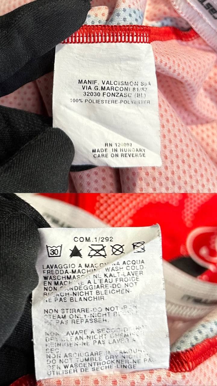 Other Castelli Cycling Jersey shirt Short Sleeve Full Zip big Logo Size US M / EU 48-50 / 2 - 10 Thumbnail