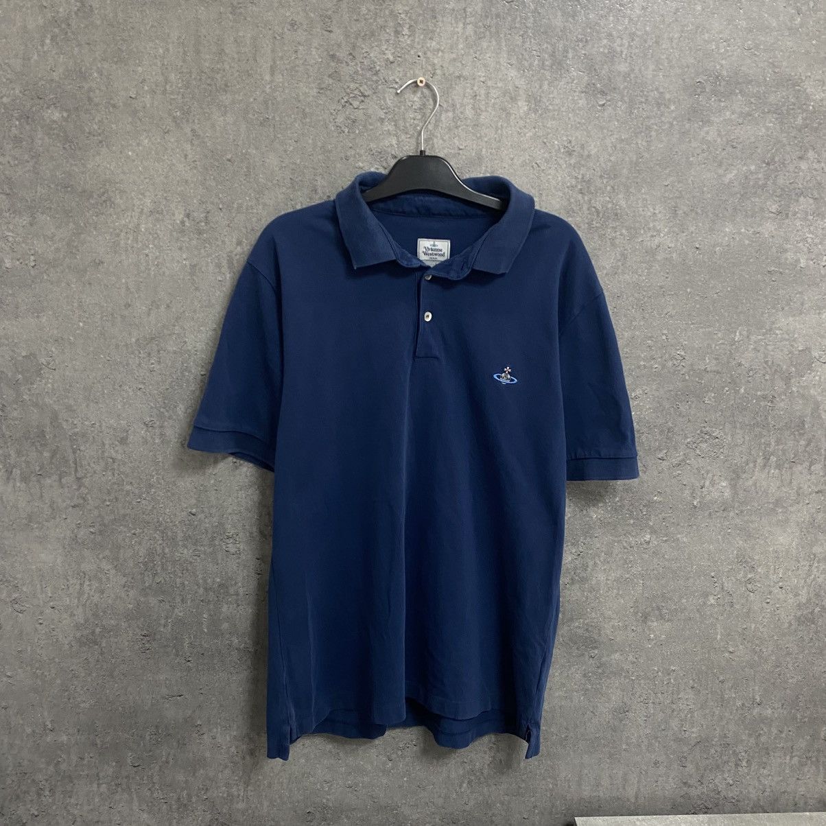 Vivienne Westwood Vivienne Westwood Polo T-Shirt Orb Logo Luxury Size US XL / EU 56 / 4 - 1 Thumbnail