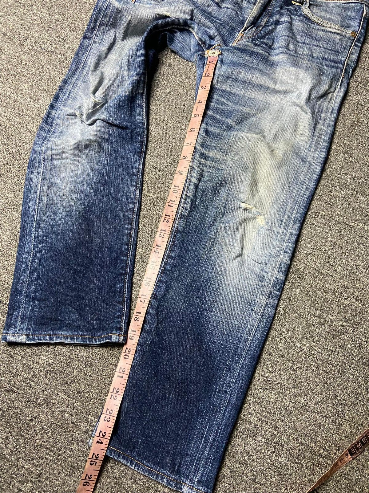 Levi's Levis Strauss Co. 510 Distressed Jeans (162) Size US 30 / EU 46 - 7 Thumbnail
