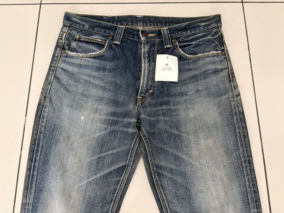 Vintage Vtg Lee Riders Flare Bootcut Distressed Jeans Size US 30 / EU 46 - 8 Thumbnail