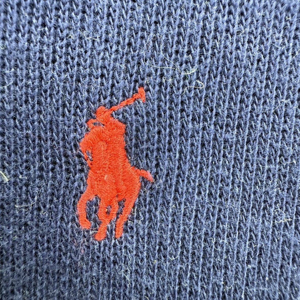 Polo Ralph Lauren Polo Ralph Lauren Navy Blue Shirt with Red embroidery Pony Size S / US 4 / IT 40 - 3 Thumbnail