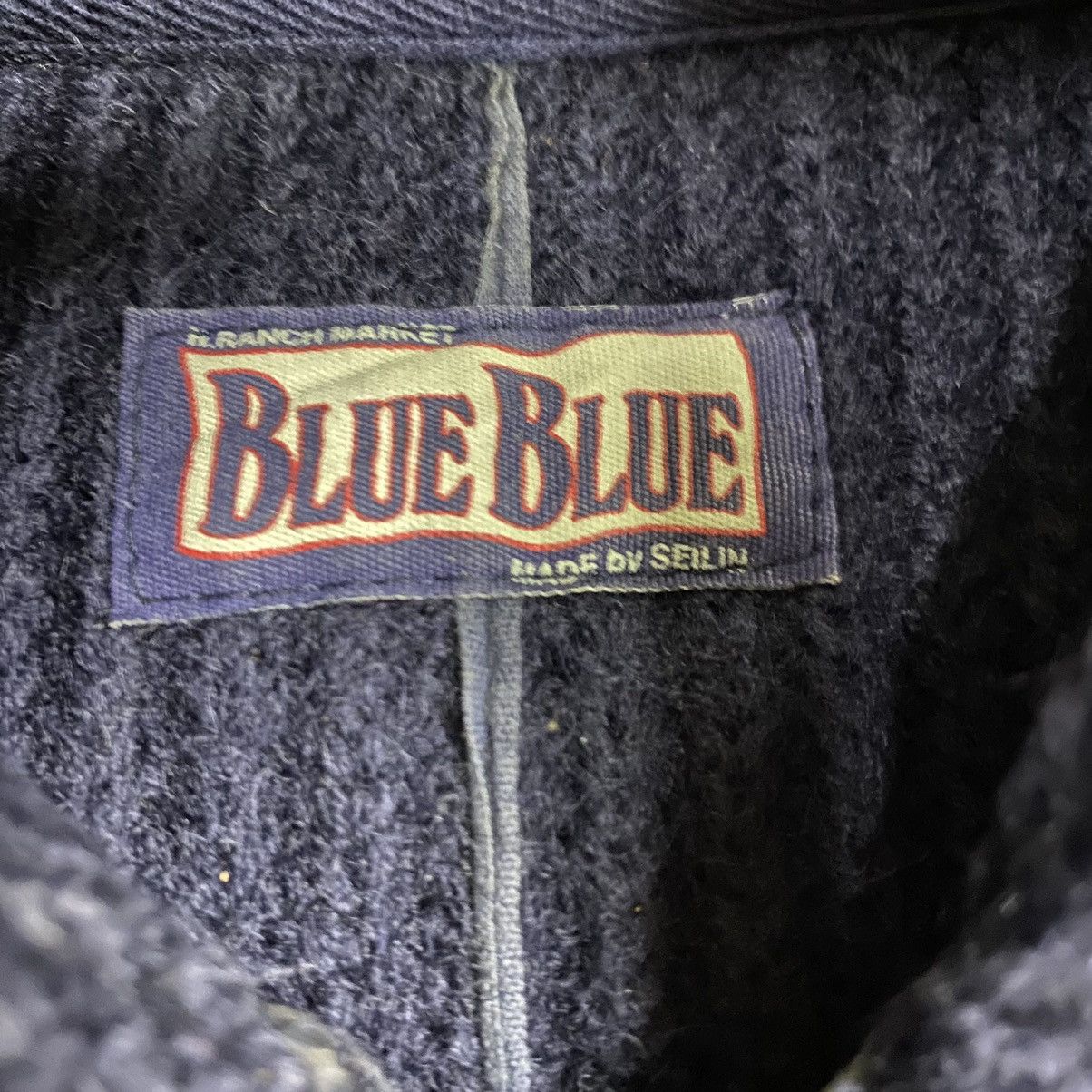 Blue Blue Japan Blue Blue indigo heavy knit hoodie jacket Size US M / EU 48-50 / 2 - 8 Thumbnail