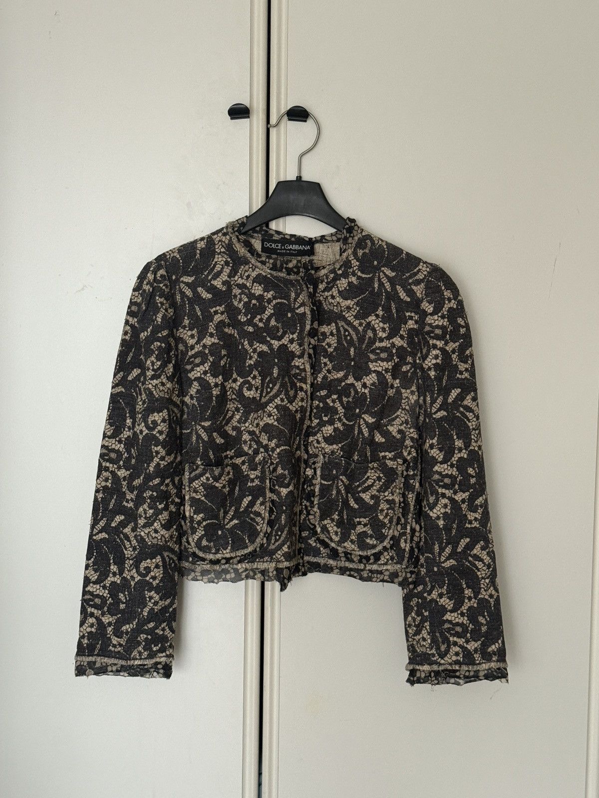 Dolce & Gabbana Dolce&Gabbana silk jacket Size XS / US 0-2 / IT 36-38 - 1 Thumbnail