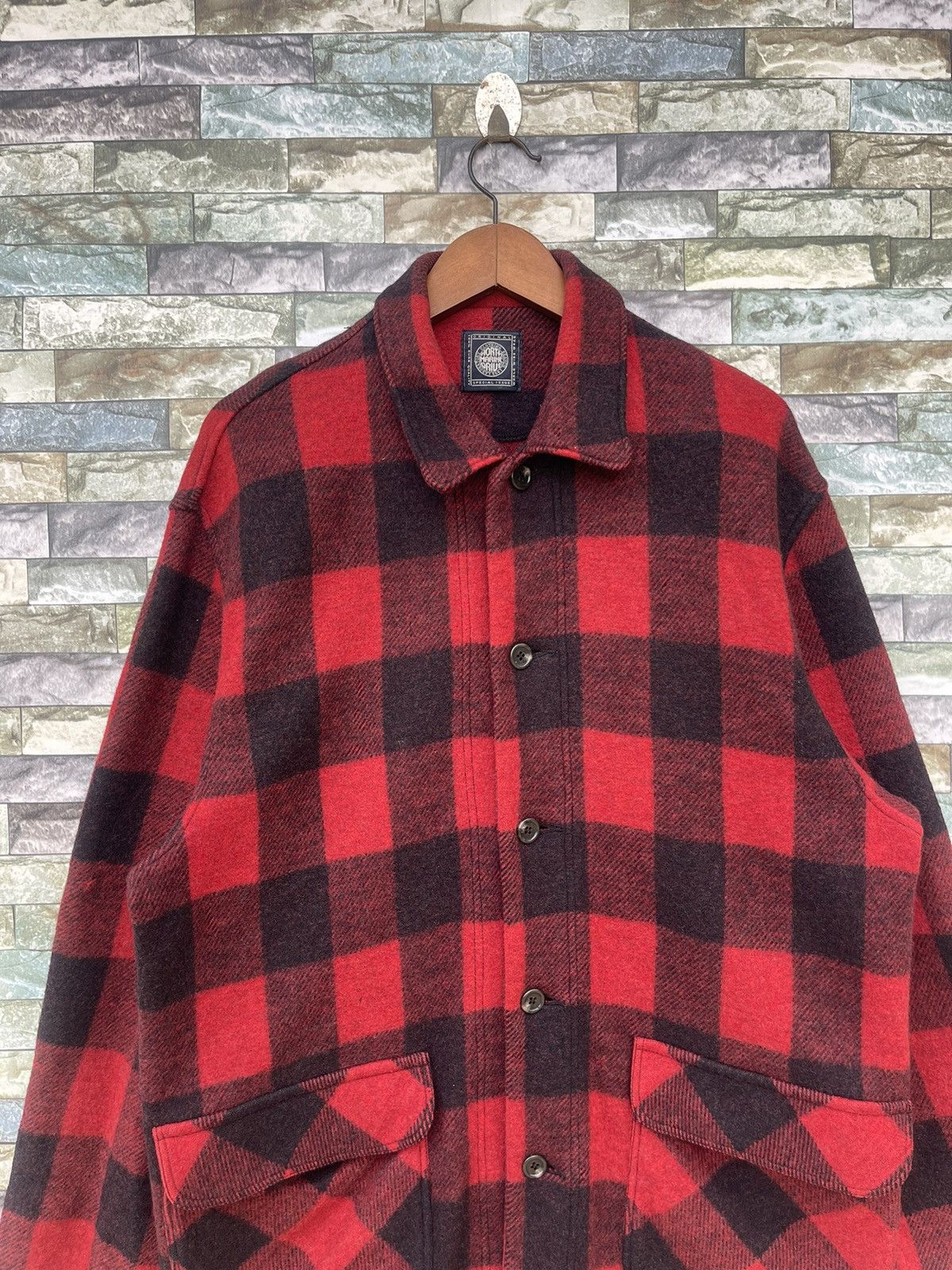 45rpm × Flannel × Vintage Vintage North Marine Drive Flannel Jacket Size US M / EU 48-50 / 2 - 4 Thumbnail