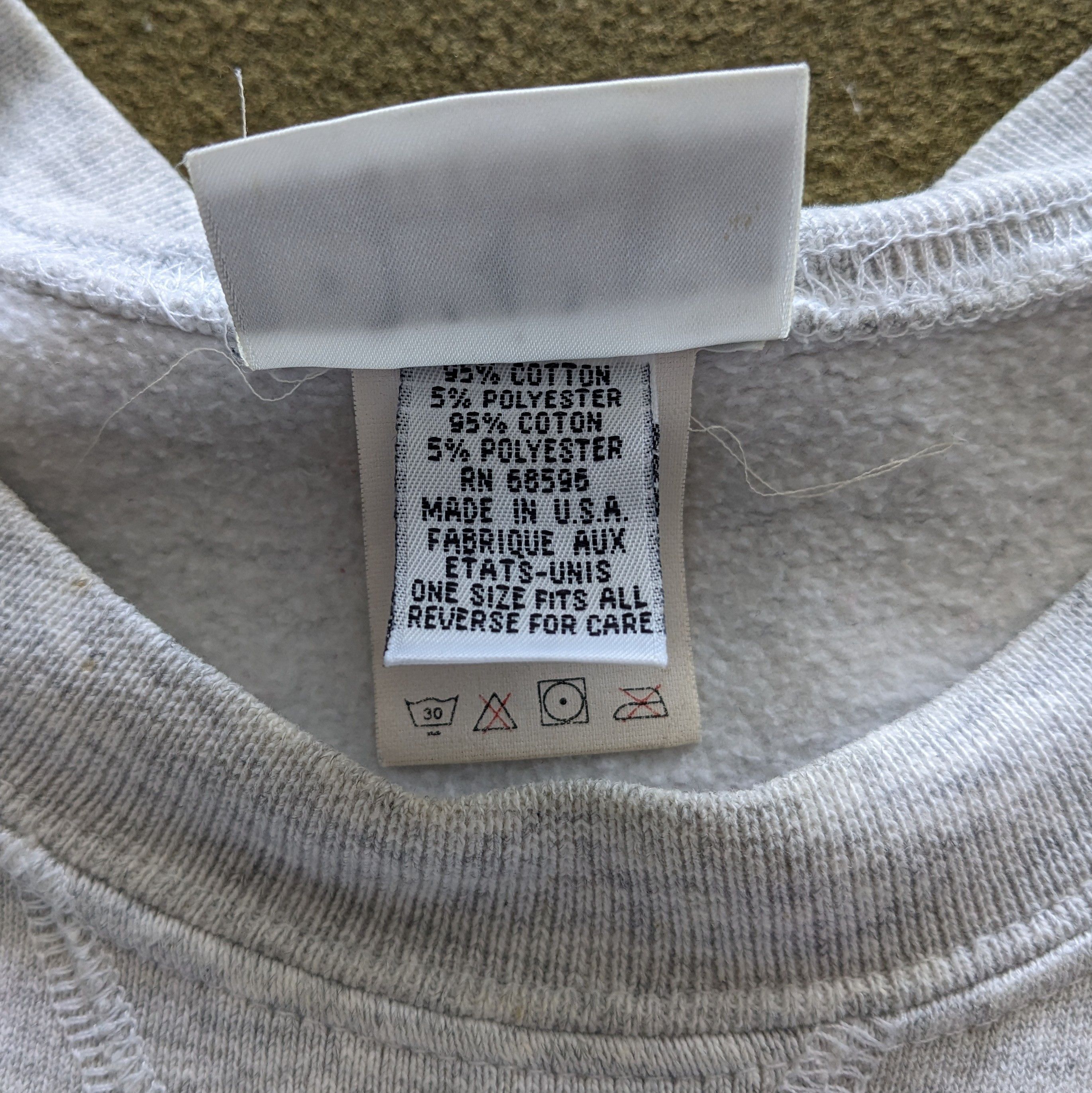 DKNY Vintage DKNY JEANS American Style Baggy Sweatshirt Size US L / EU 52-54 / 3 - 8 Thumbnail