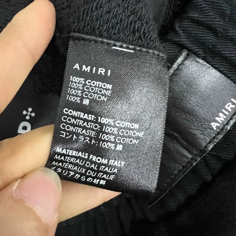 Amiri Amiri size m Black pocket sweatpants Size US 30 / EU 46 - 4 Thumbnail