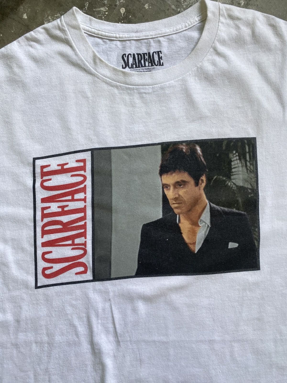 Vintage Scarface Tony Montana Vintage Movie Boxy Shirt Size US XXL / EU 58 / 5 - 4 Thumbnail