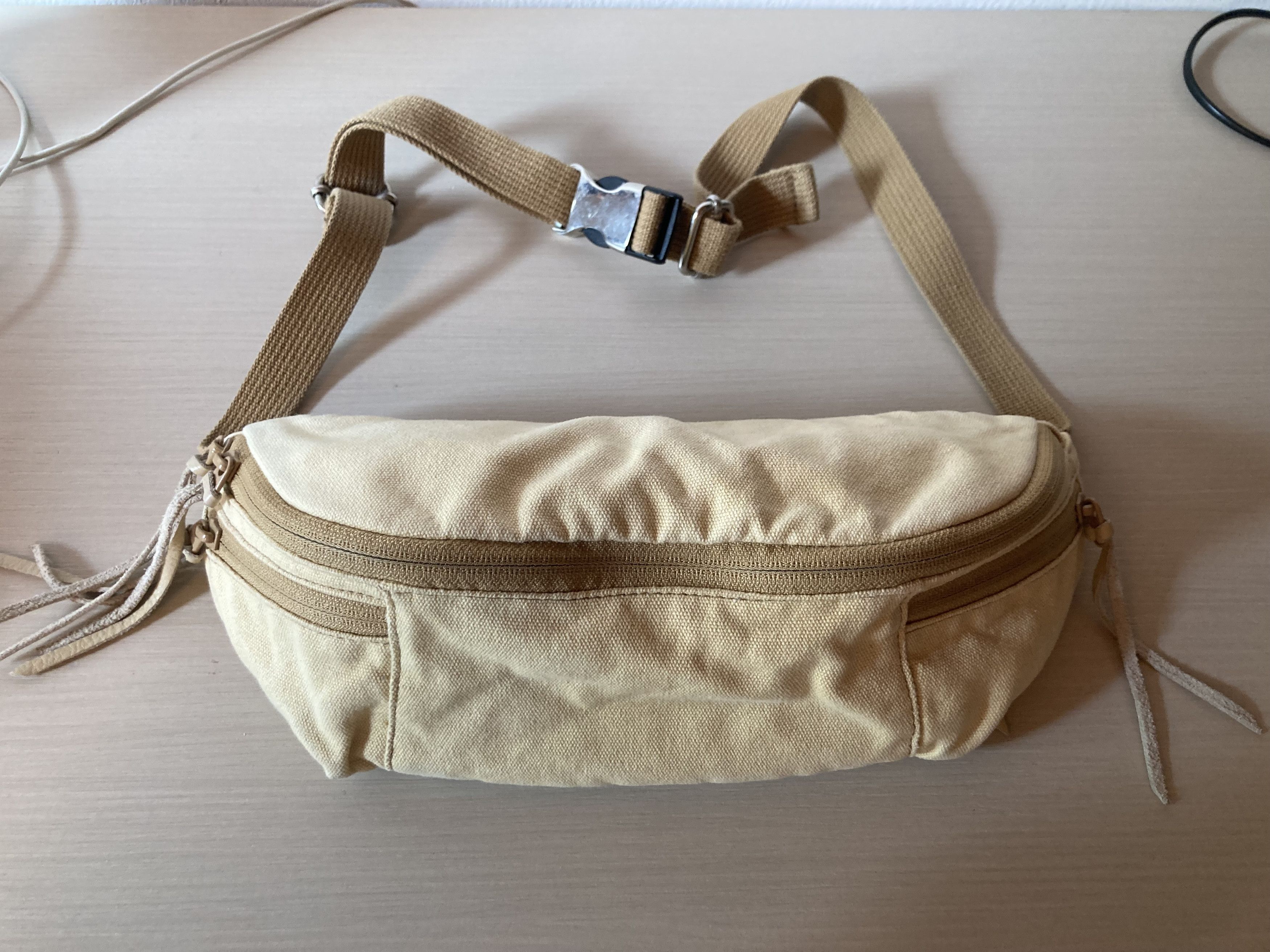 Nonnative NONNATIVE hunter waist bag in beige canvas Size ONE SIZE - 2 Thumbnail