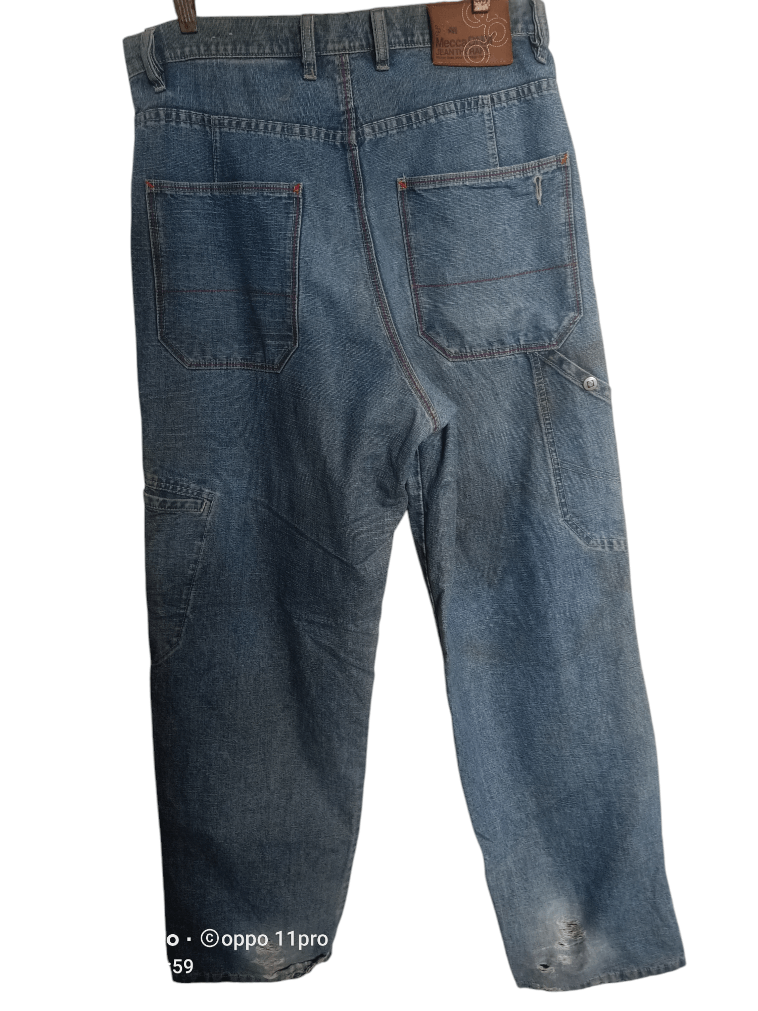 If Six Was Nine × Mecca 90s Vintage Mecca Baggy Pants Loose Size US 35 - 15 Thumbnail