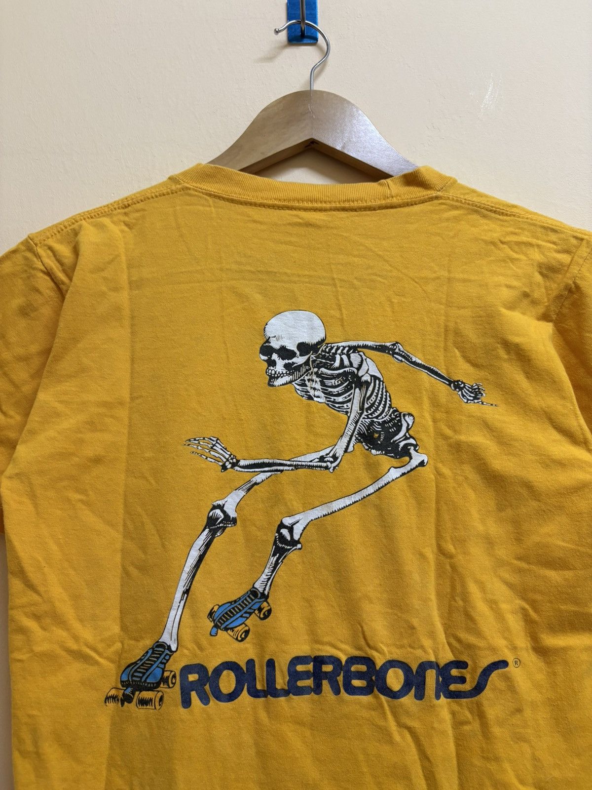 Powell Peralta Vintage 80s Powell Peralta Rollerbones Skateboard T-Shirt Size US M / EU 48-50 / 2 - 3 Thumbnail