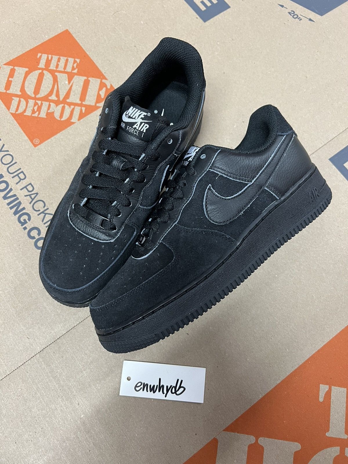 Nike ID Air Force Low Nike By You black/black