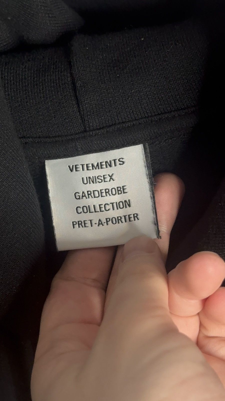 Vetements ✅ Vetements black Unicorn Hoodie Size US S / EU 44-46 / 1 - 4 Thumbnail
