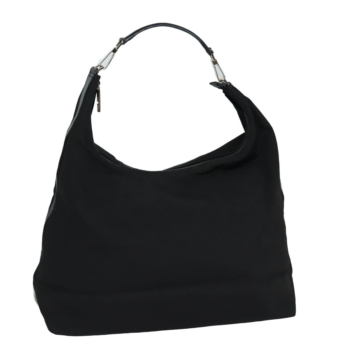 Gucci -- Black Synthetic Shoulder Bag (Pre-Owned) Size ONE SIZE - 1 Thumbnail
