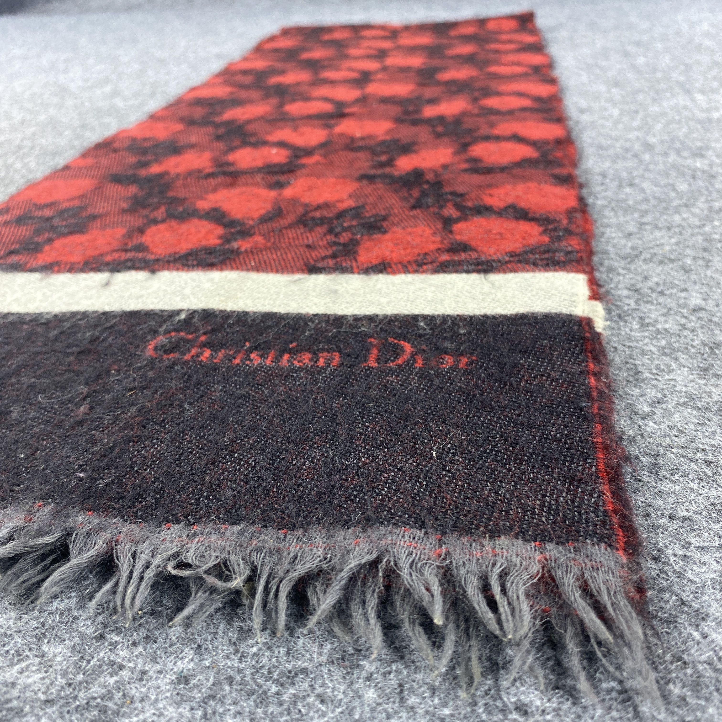 Christian Dior Monsieur × Vintage Christian Dior Scarf # Muffler # Neckwear # D473 Size ONE SIZE - 6 Thumbnail