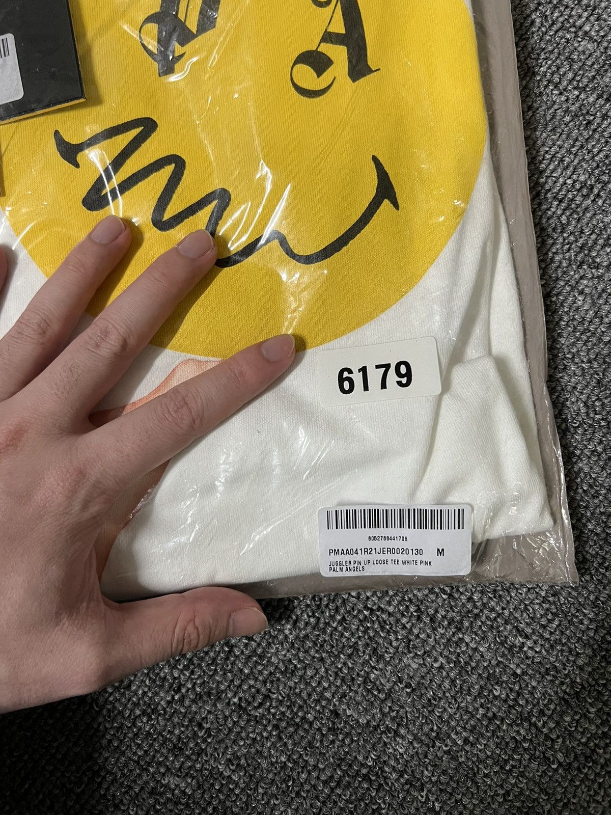 Palm Angels 「retail€449」Brand new palm angels x smiley tee shirt Size US M / EU 48-50 / 2 - 17 Thumbnail