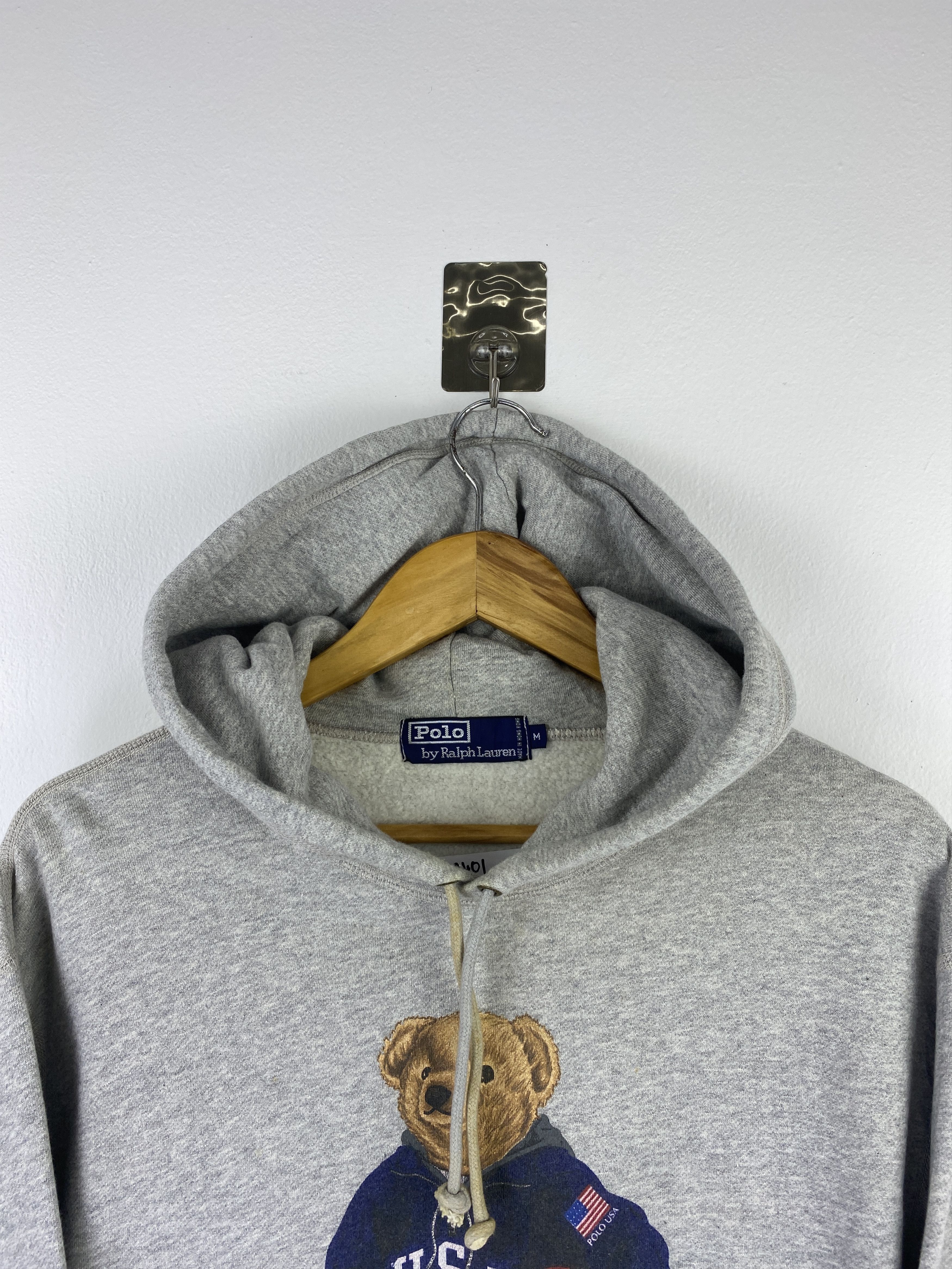 Polo Ralph Lauren Vintage Polo Bear by Ralph Lauren Sweatshirt SH0401 Size US M / EU 48-50 / 2 - 2 Thumbnail