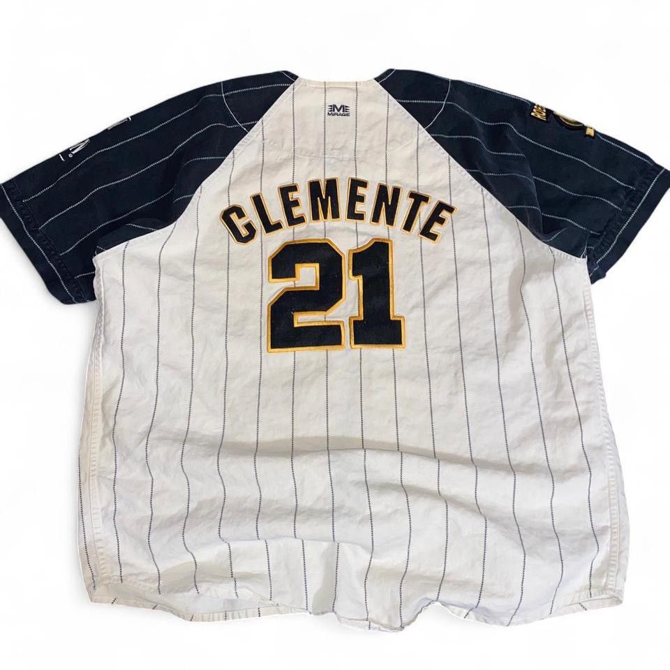 Cooperstown Collection × MLB × Mirage 1996 Clemente Pittsburgh Pirates Jersey Size US L / EU 52-54 / 3 - 3 Thumbnail