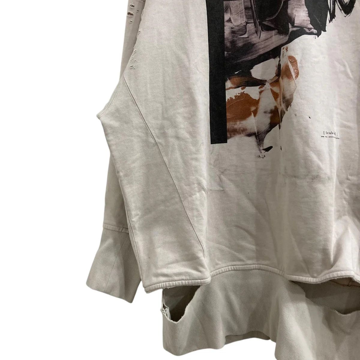 Julius SS23 "leaked" Oversized Distressed Sweatshirt Size US L / EU 52-54 / 3 - 3 Thumbnail