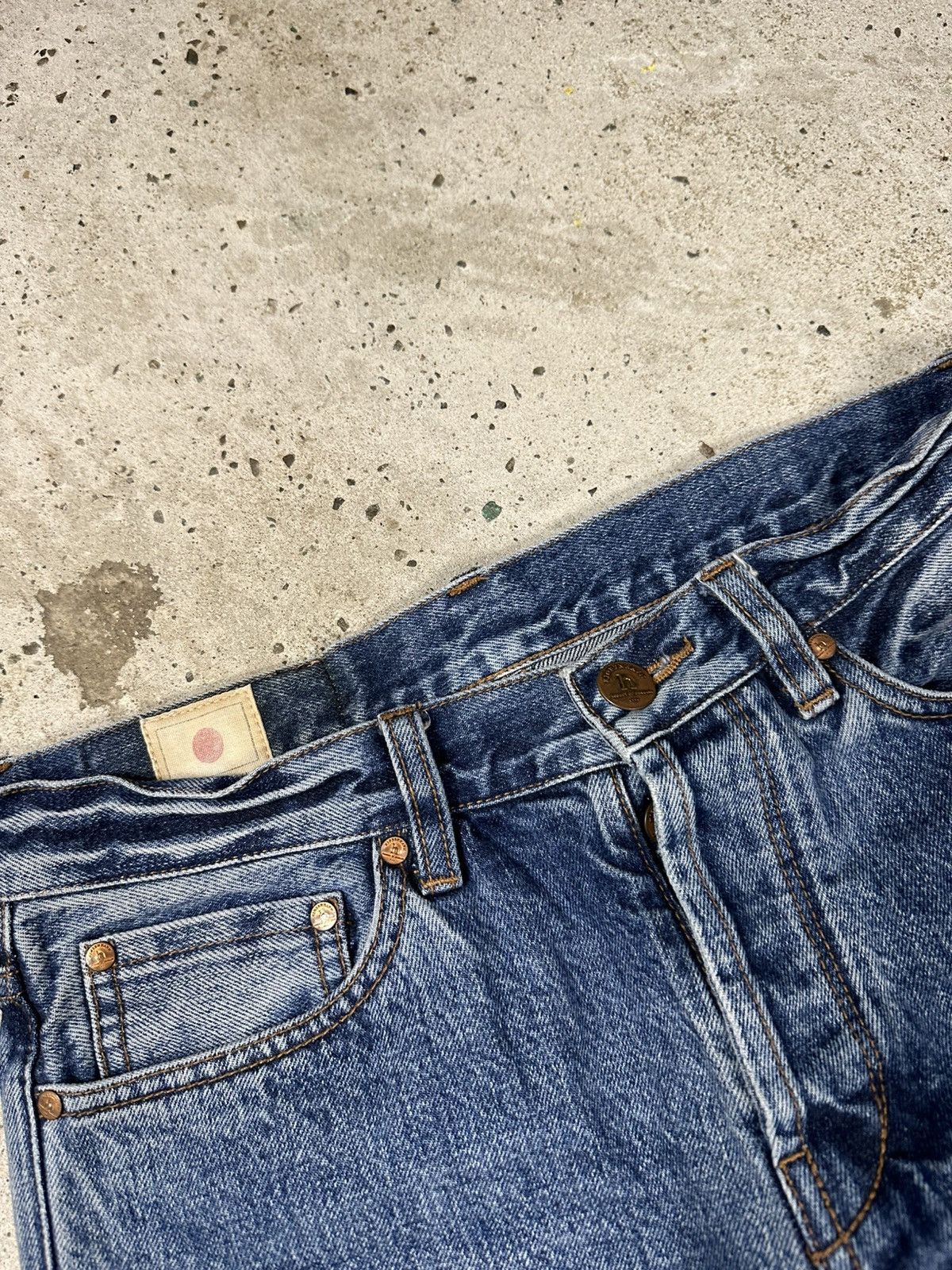 Han Kjobenhavn Han Kjobenhavn Blue Selvedge Denim Pants Jeans Selvage Size US 28 / EU 44 - 8 Thumbnail