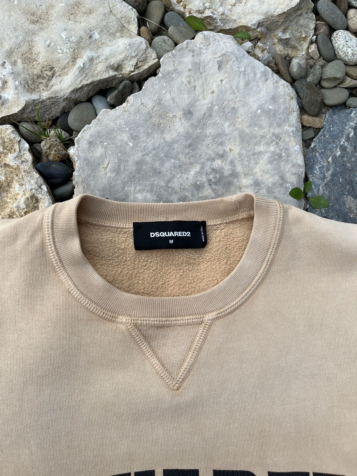 Cowboy Equipment × Designer × Dsquared2 Dsquared2 cowboy coffee ombre washed sweatshirt spellout Size US M / EU 48-50 / 2 - 13 Thumbnail