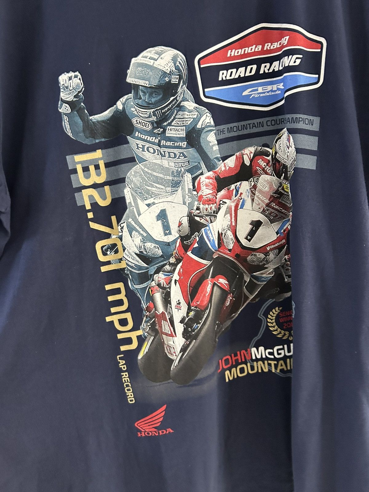 Honda Honda Racing Tee Size US XXL / EU 58 / 5 - 3 Thumbnail