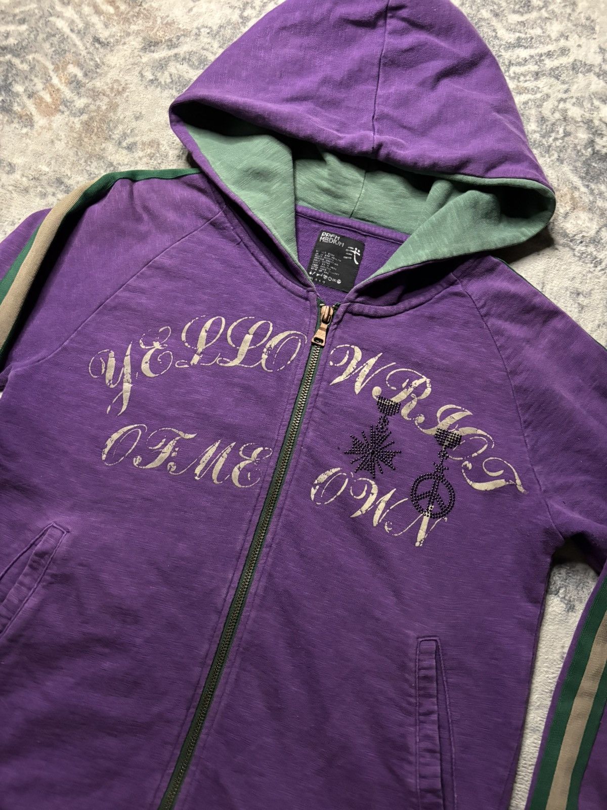 PPFM Ppfm Poem Zip Up Hoodie Size US M / EU 48-50 / 2 - 5 Thumbnail