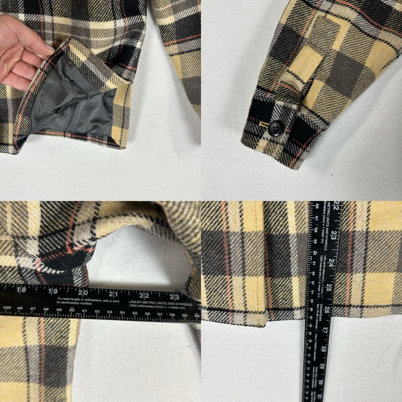 Pendleton Pendleton Button Up Jacket Blazer Women's Small Wool Plaid Tweed Lined Button Size S / US 4 / IT 40 - 8 Thumbnail