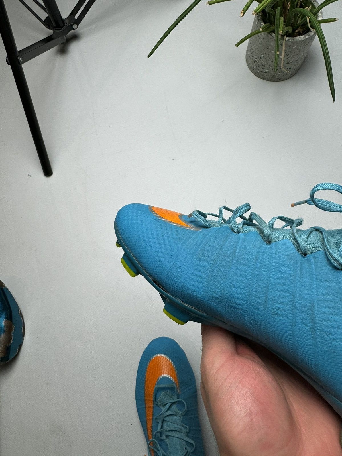 Nike × Vintage Rare vintage Nike Mercurial boots soccer Size US 7 / EU 40 - 14 Thumbnail