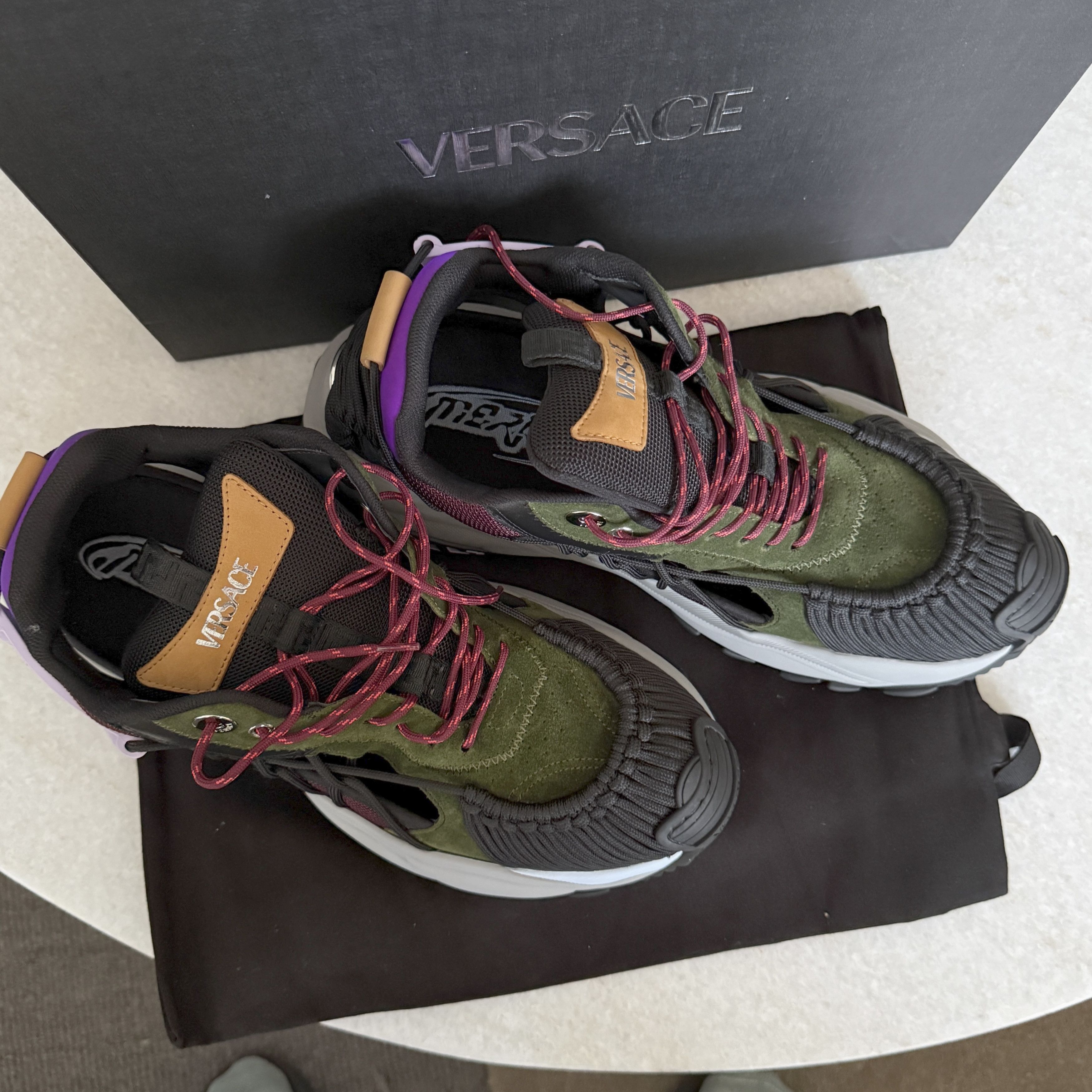 Versace Versace Trigreca Sneakers Mens 1016711 EU 41 US 8 Size US 8 / EU 41 - 5 Thumbnail