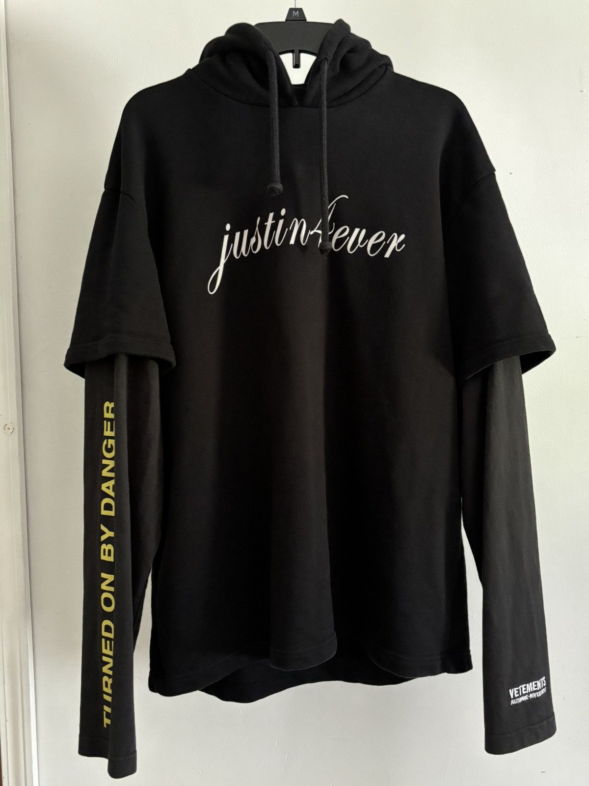 Vetements Vetements Justin4ever Hoodie | Grailed