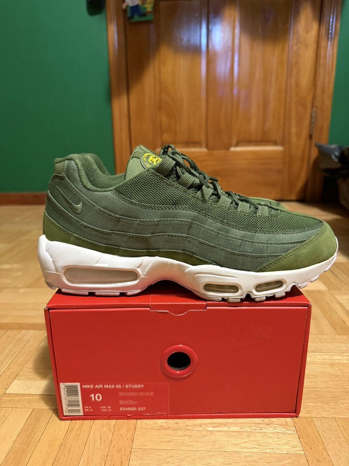 Nike × Stussy Stussy Nike Air Max 95 “Olive” Size US 10 / EU 43 - 1 Thumbnail