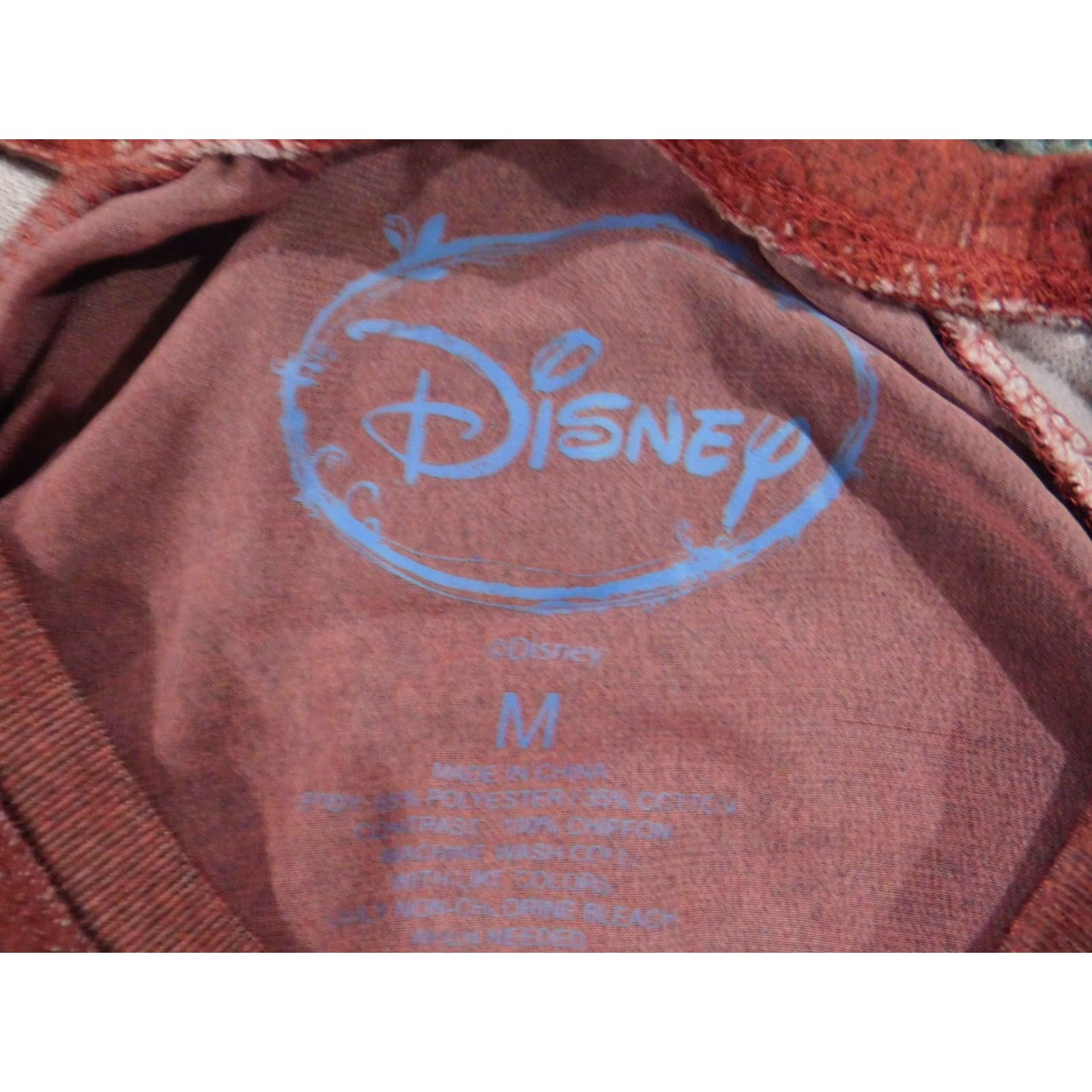 Disney Disney 101 Dalmatians Sweatshirt Womens M Red Pullover Crew Neck Casual Knit Cotton Polyester Stretch Size M / US 6-8 / IT 42-44 - 4 Thumbnail