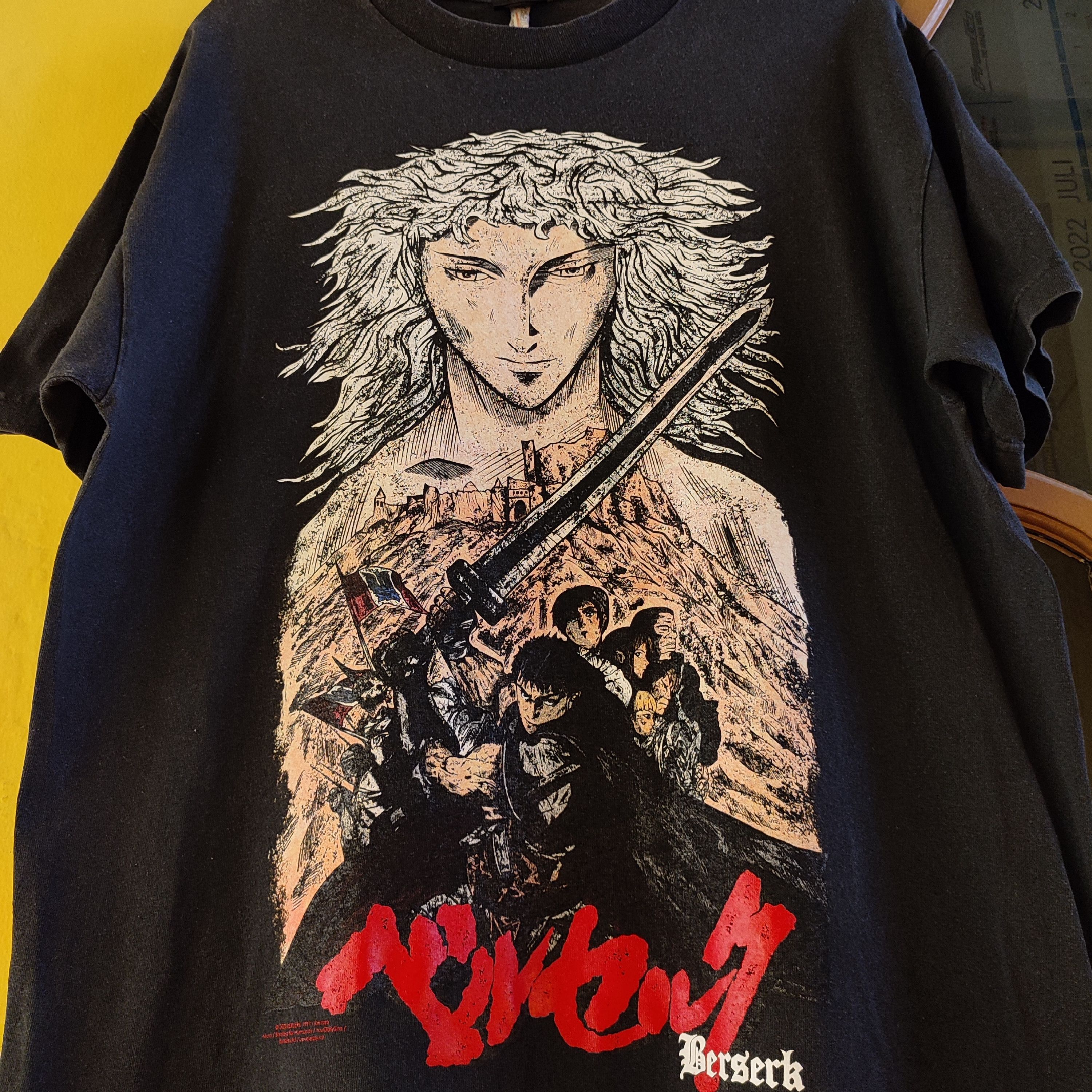 buy Vintage Anime Berserk T-Shirt Manga Bootleg Rare | www.fcbsudan.com