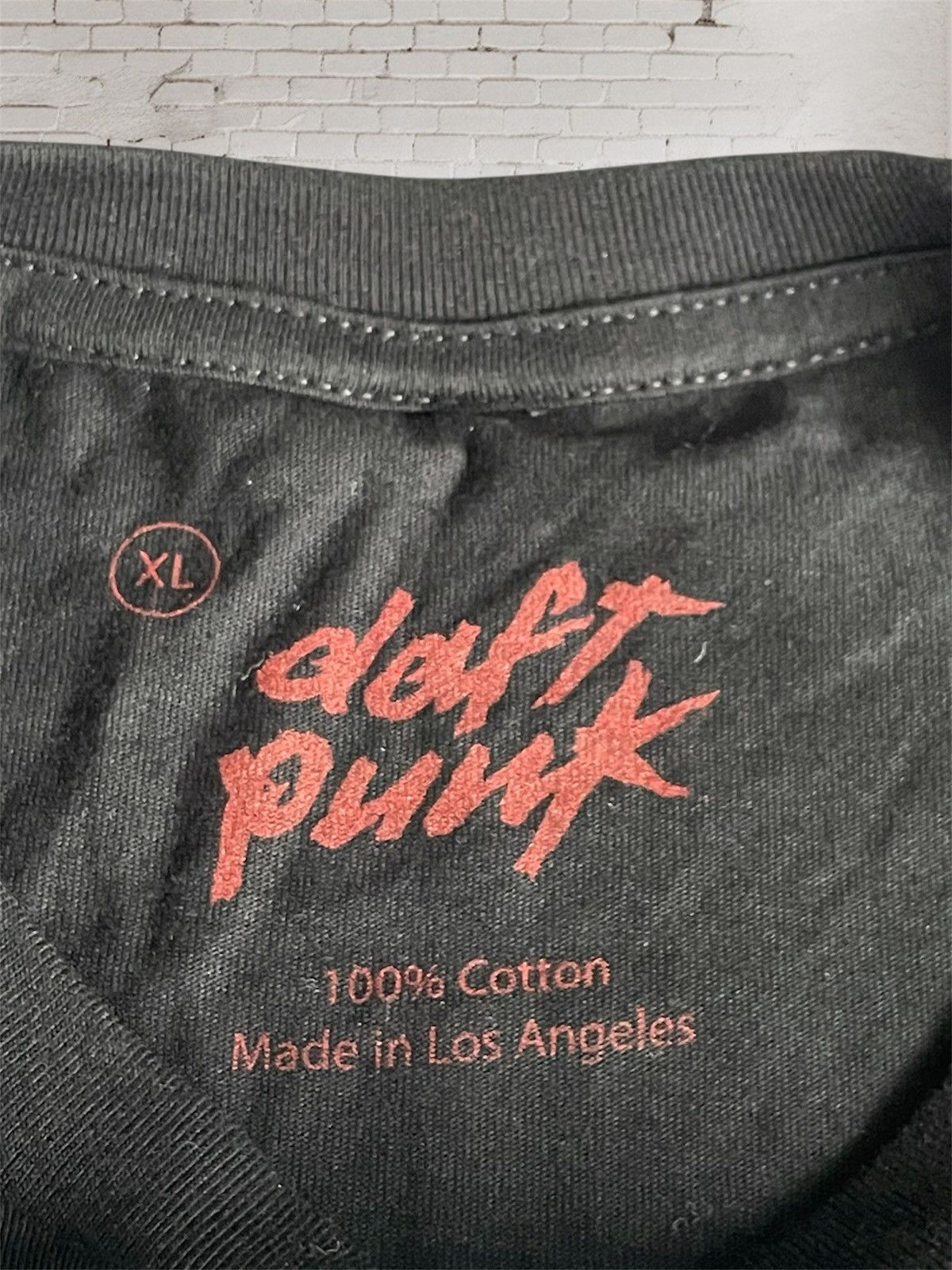 Band Tees Rare Daft Punk x Maxfield Black T- Shirt, Los Angeles Pop Up Size US XL / EU 56 / 4 - 9 Thumbnail