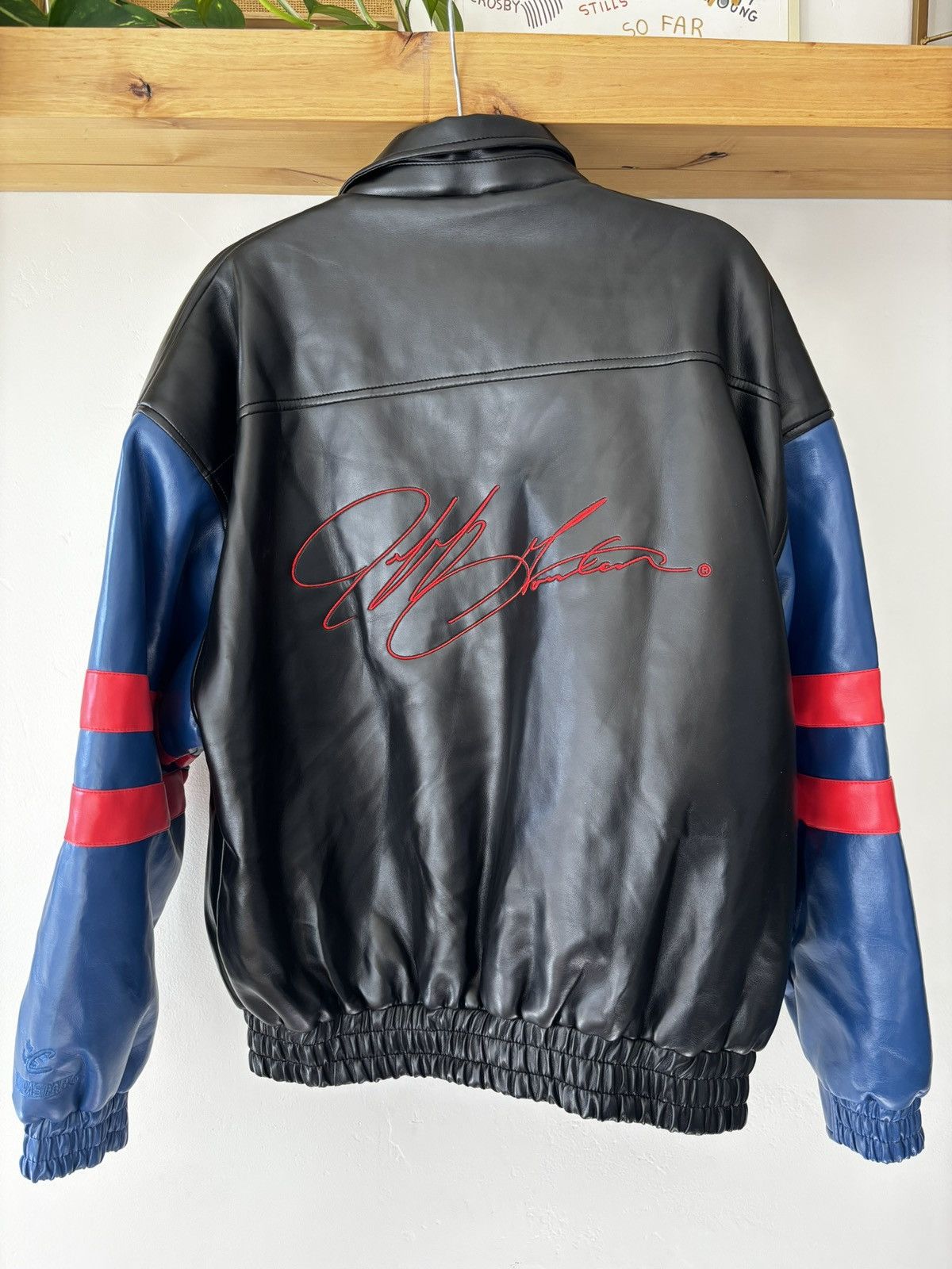 Chase Authentics Vintage Nascar Jeff Gordon Chase Authentics Leather Jacket Size US M / EU 48-50 / 2 - 2 Thumbnail