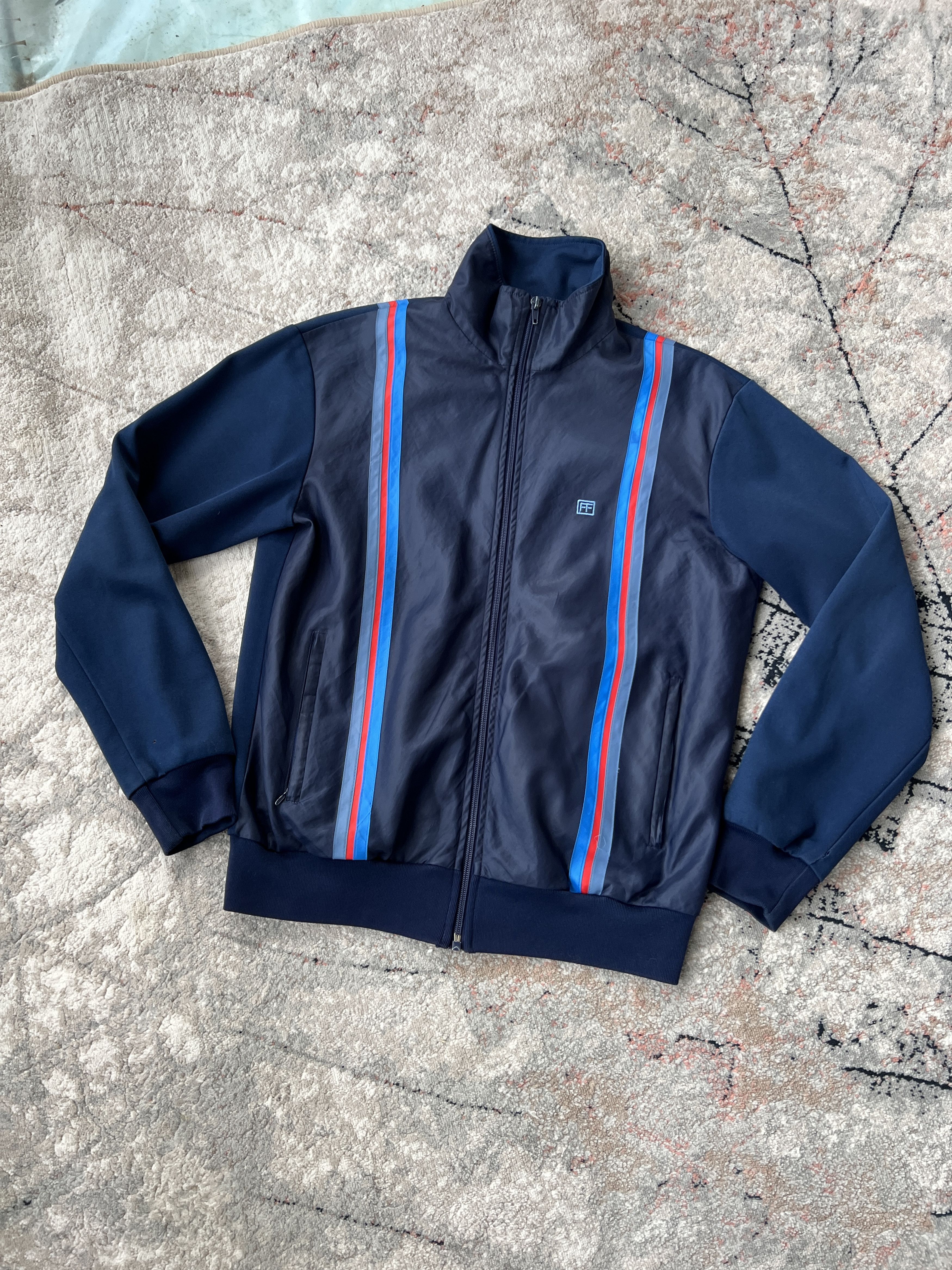 Vintage Vintage Finn Flare Track Jacket Size US M / EU 48-50 / 2 - 1 Thumbnail