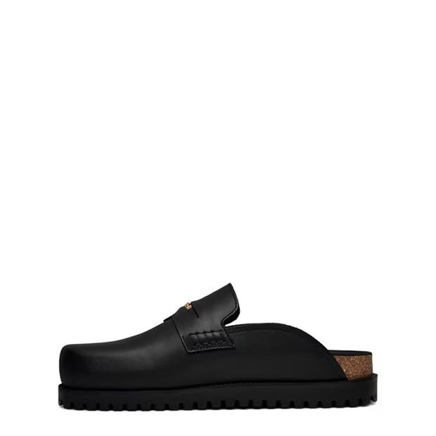 Versace o1g2r1mq0824 Medusa Leather Mules in Black Size US 8 / EU 41 - 2 Thumbnail
