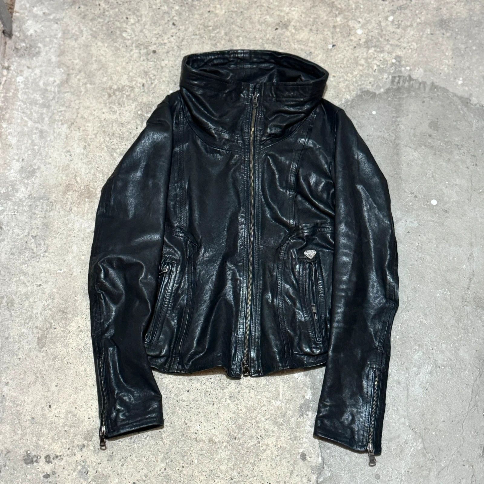 Other Avant garde bono leather jacket Size S / US 4 / IT 40 - 1 Thumbnail