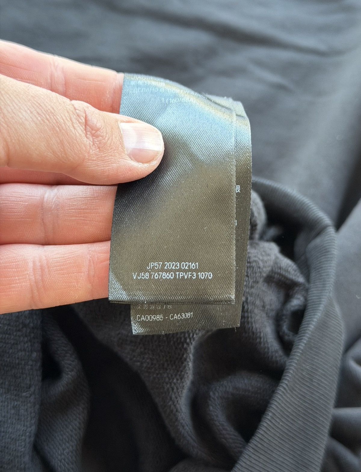 Balenciaga *RARE* BALENCIAGA 3B SPORT LOGO DEMNA GHOST BOXY CREWNECK Size US S / EU 44-46 / 1 - 18 Thumbnail